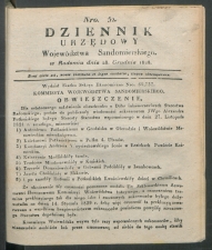 dziennik urzedowy wojewodztwa sandomierskiego 1828-52-00001